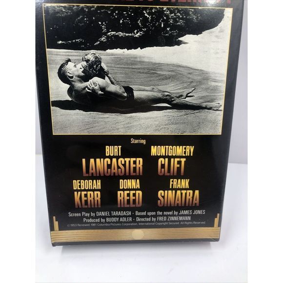 From Here to Eternity VHS - Frank Sinatra, Donna Reed, Burt Lancaster.Sealed - Picture 3 of 6